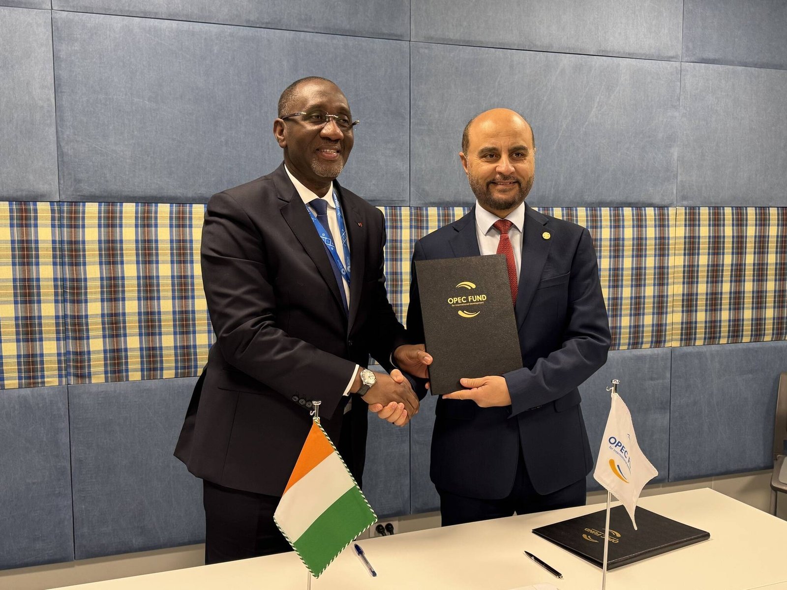 Signature du partenariat entre la Côte d’Ivoire et le Fonds de l’OPEP.
