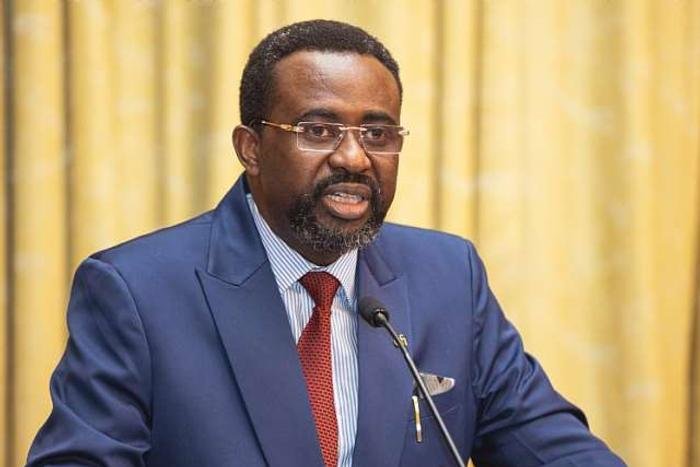 Johnson Asiama, gouverneur de la Banque du Ghana, photo d’archives.