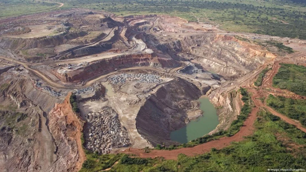 Mine de cuivre à ciel ouvert en Zambie, photo d’illustration.