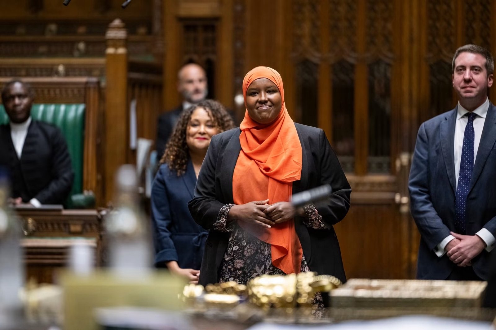 Sagal Abdi-Wali à la Chambre des communes du Royaume-Uni